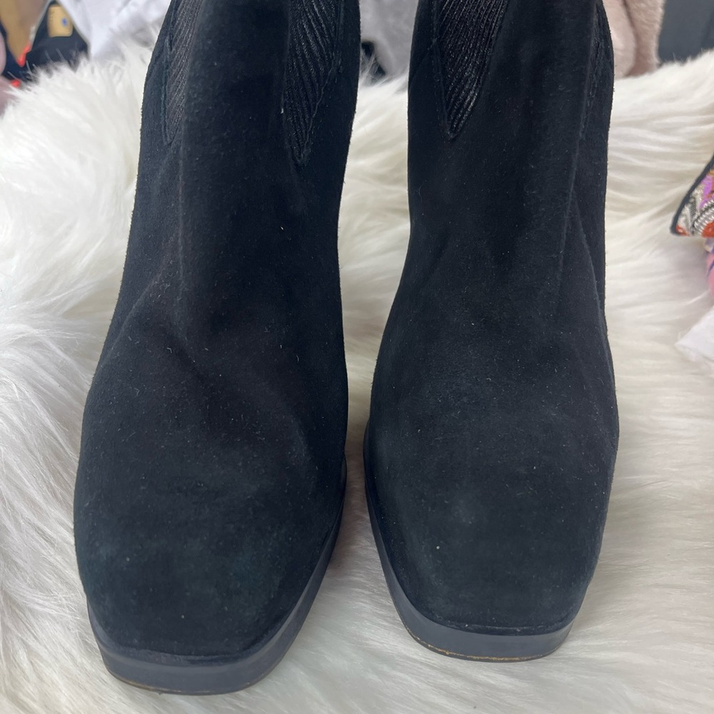 ACNE STUDIOS Flaire suede ankle boots shoes designer size 9 (39) winter fall - Picture 6 of 11